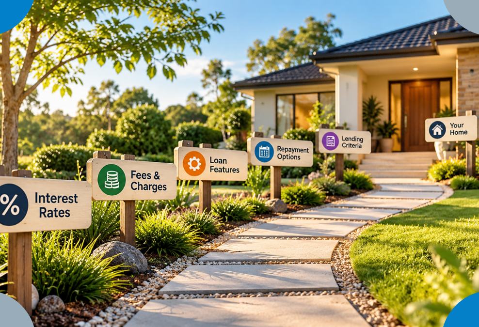 Comparing home loan rates fees features and lending criteria